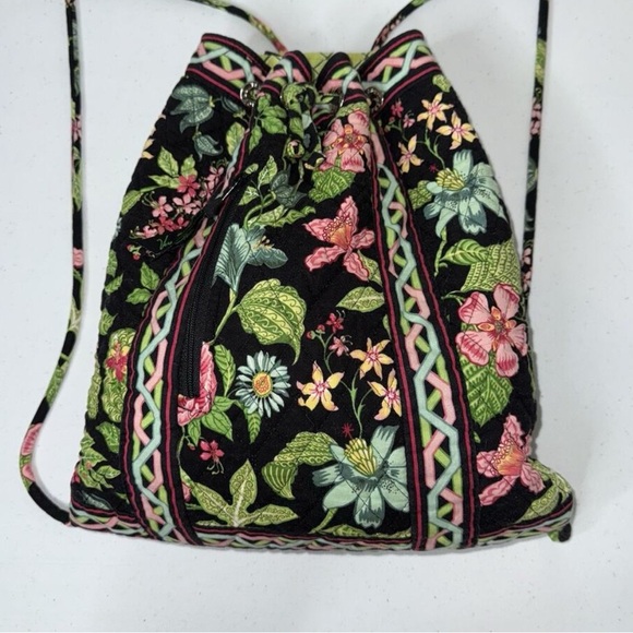 *RETIRED*Vera Bradley Botanica drawstring backpack purse - Picture 5 of 5